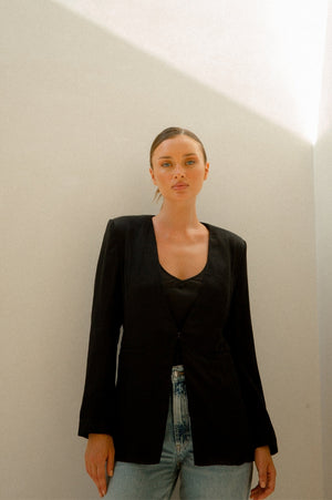 Scarlett Blazer | Black