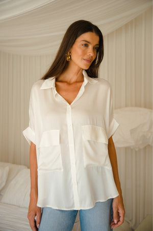 Soho Blouse | Ivory