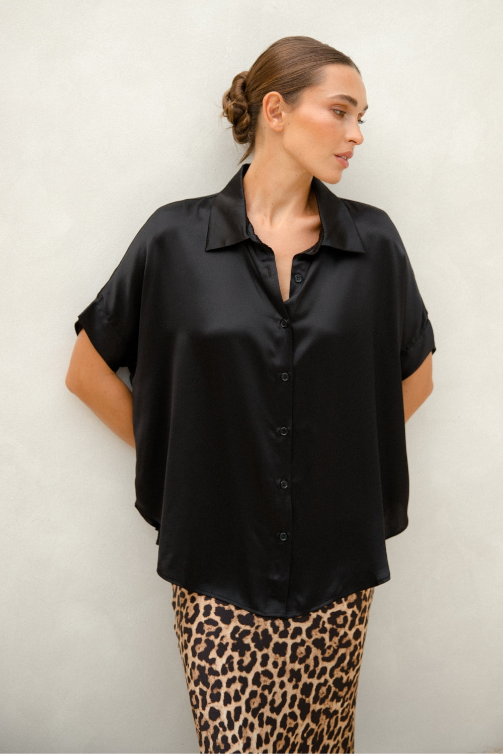 Harper Blouse | Black