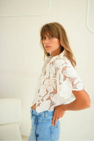 Antibes Shirt | Ivory