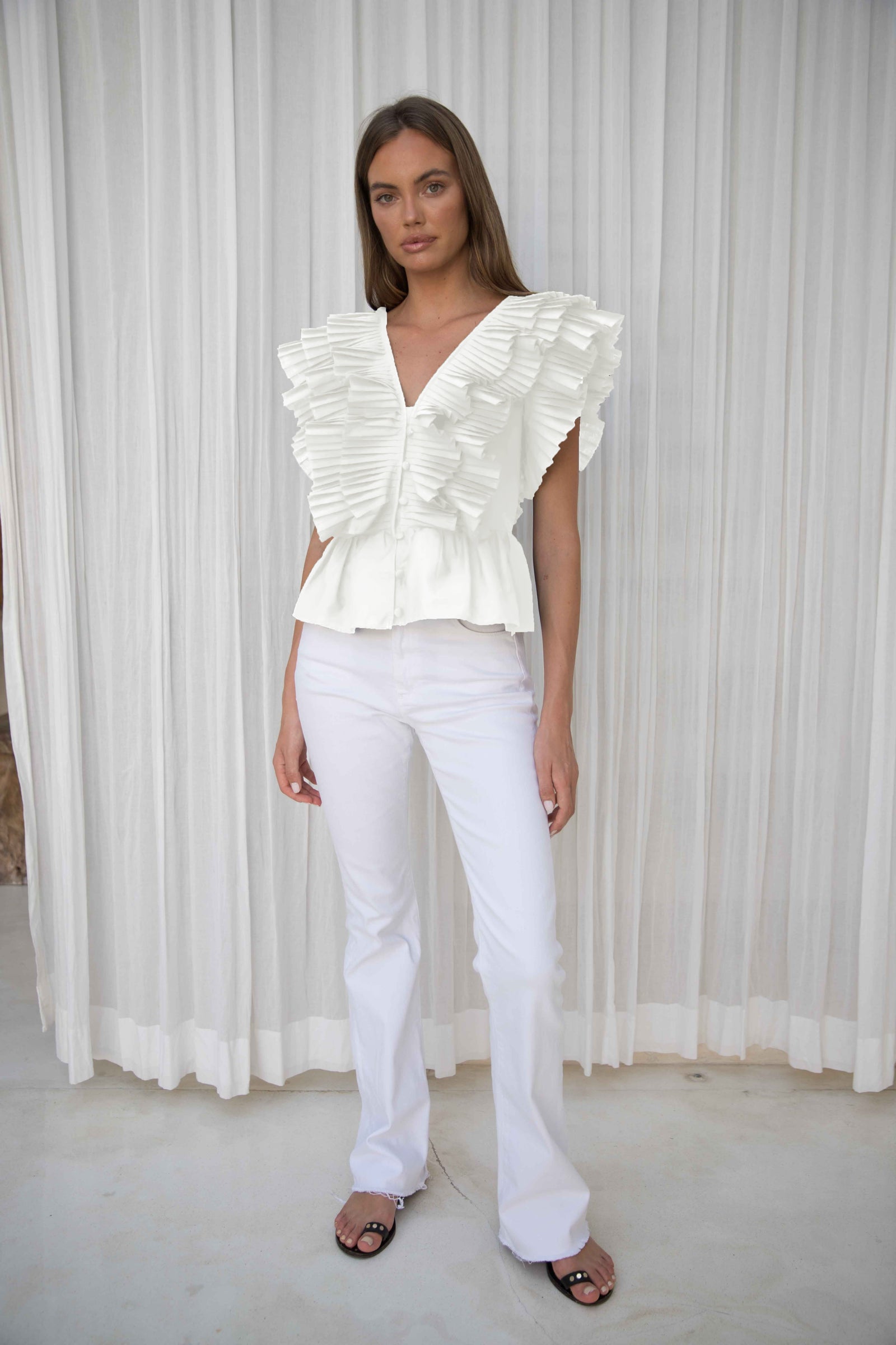 Valentina Top | Ivory
