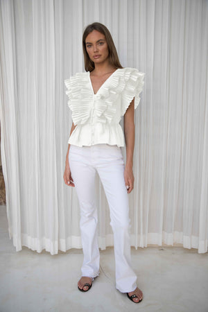 Valentina Top | Ivory