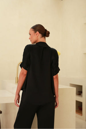 Harper Blouse | Black