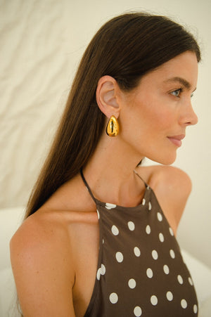 Monaco Earrings | Gold