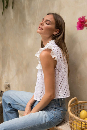 Nina Top | Ivory