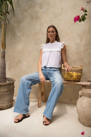 Nina Top | Ivory
