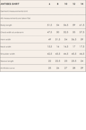 Antibes Shirt | Ivory