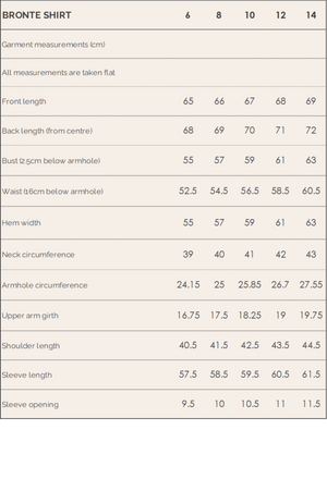 Bronte Shirt | Black