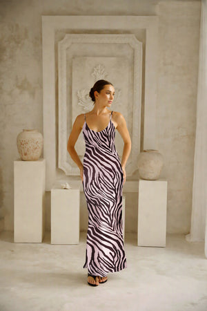 New York Dress | Pink Zebra