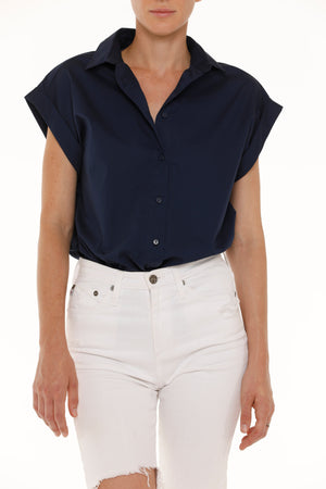 Anais Shirt | Navy