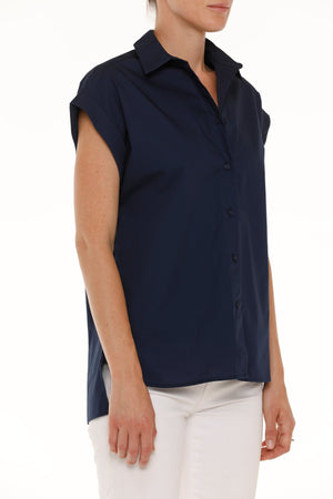 Anais Shirt | Navy