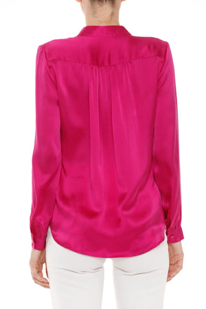 Olivia Blouse | Magenta