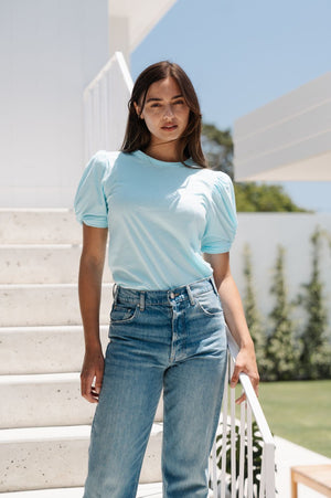 Bella Tee | Ice Blue