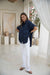 Soho Blouse | Navy
