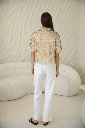 Antibes Shirt | Latte