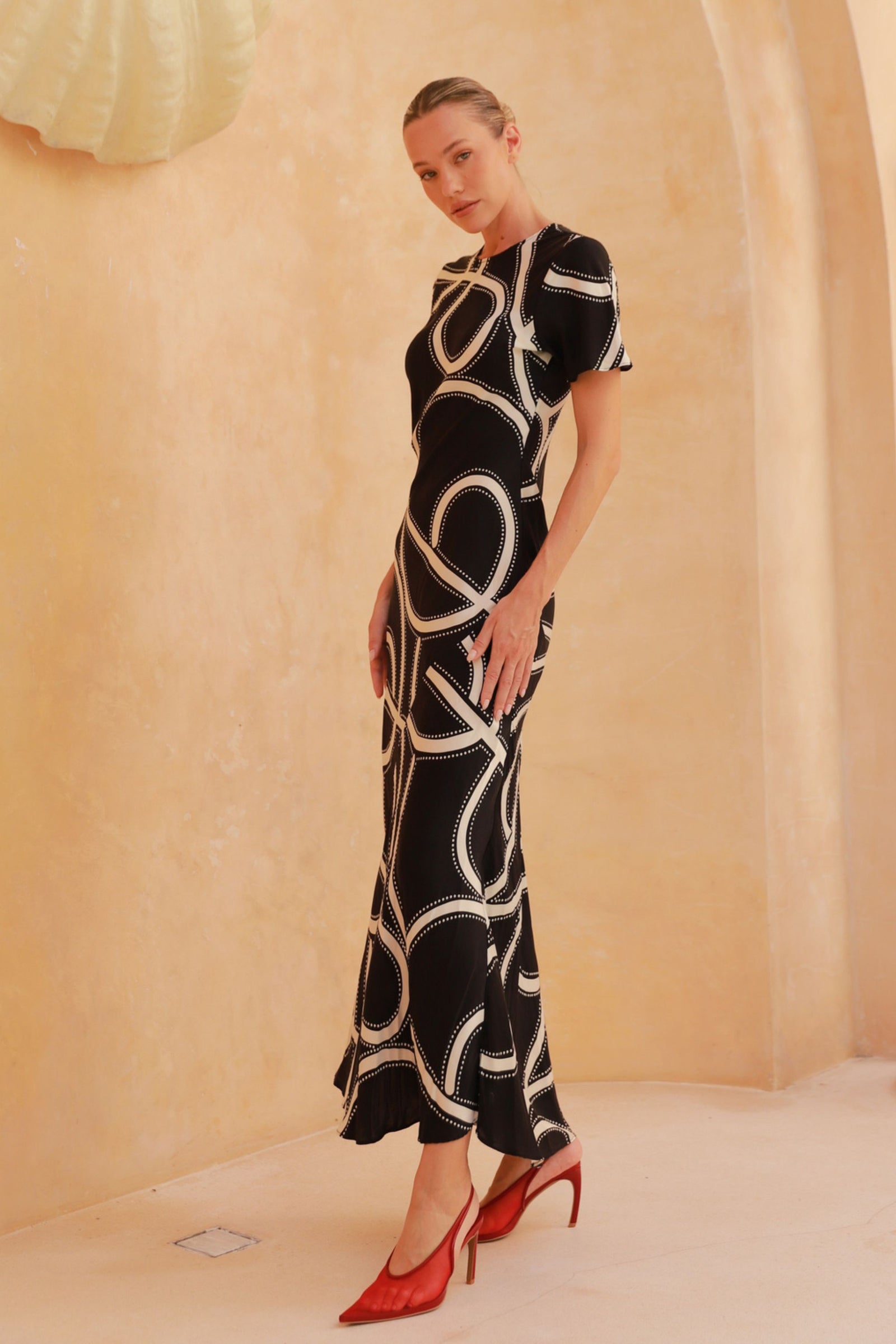 Gigi Dress | Monochrome