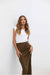 London Long Skirt | Chocolate