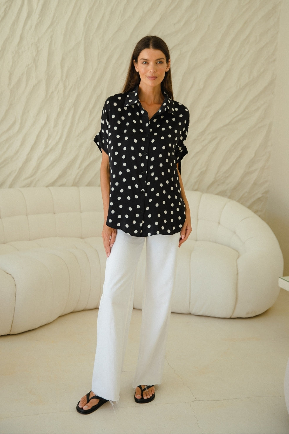 Harper Blouse | La Luna Black