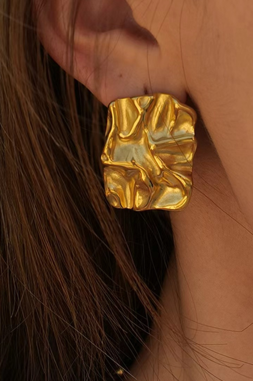 Tokyo Gold Earrings