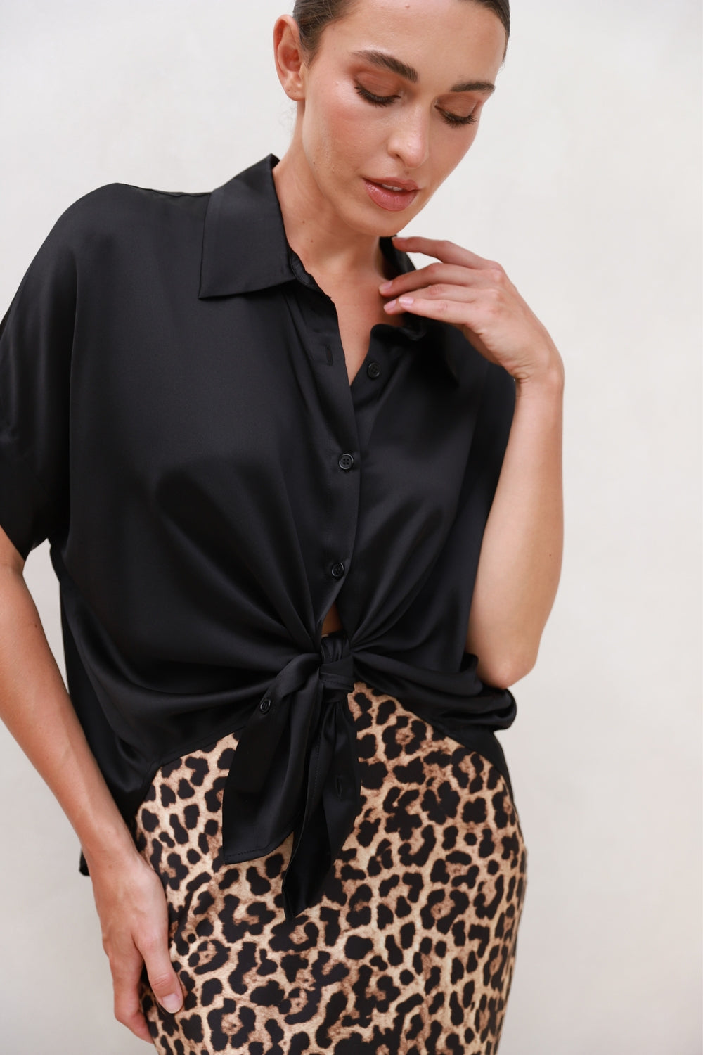 Harper Blouse | Black