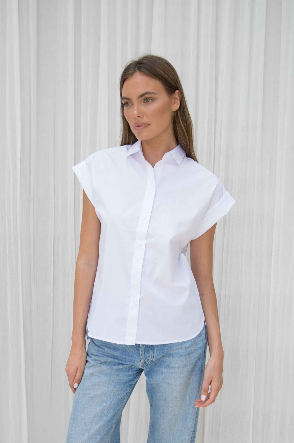 Anais Shirt | White