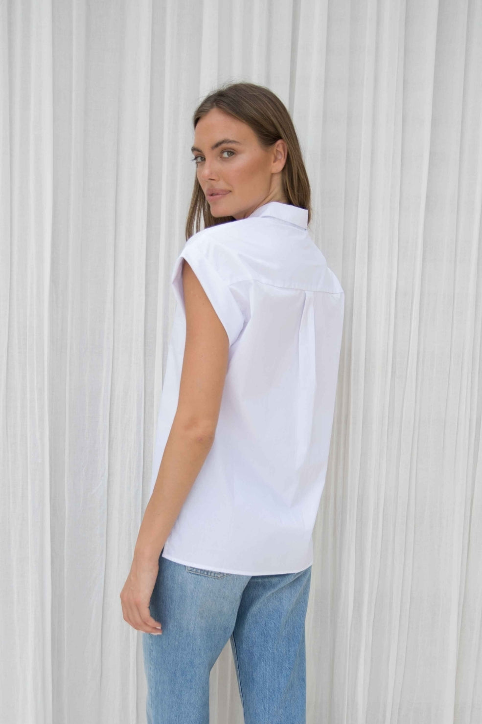 Anais Shirt | White