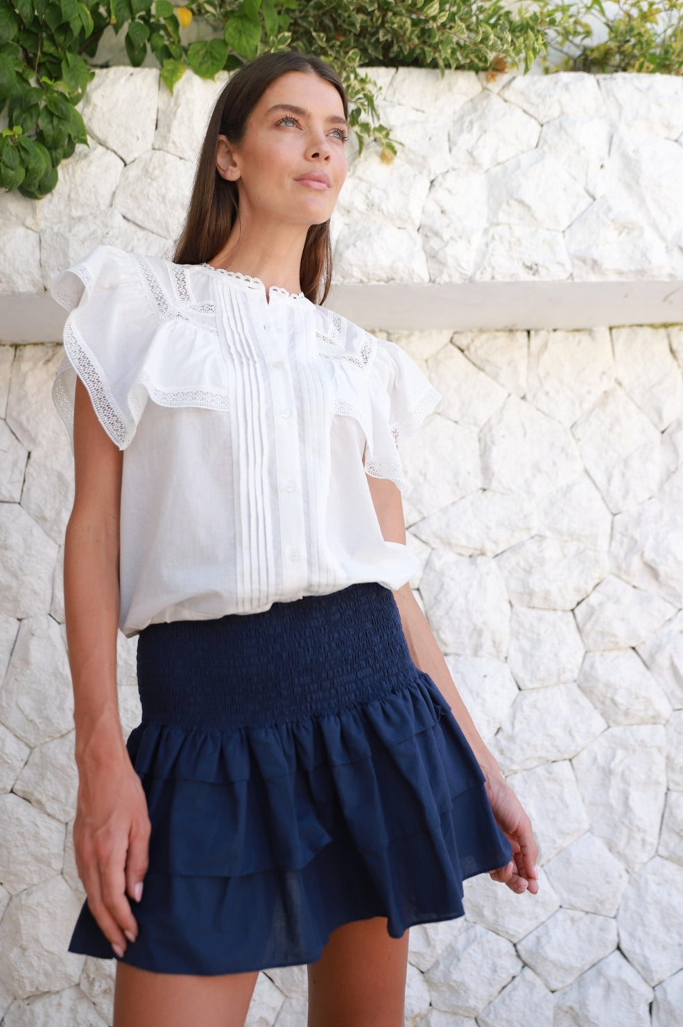 Sloan Skirt | Navy