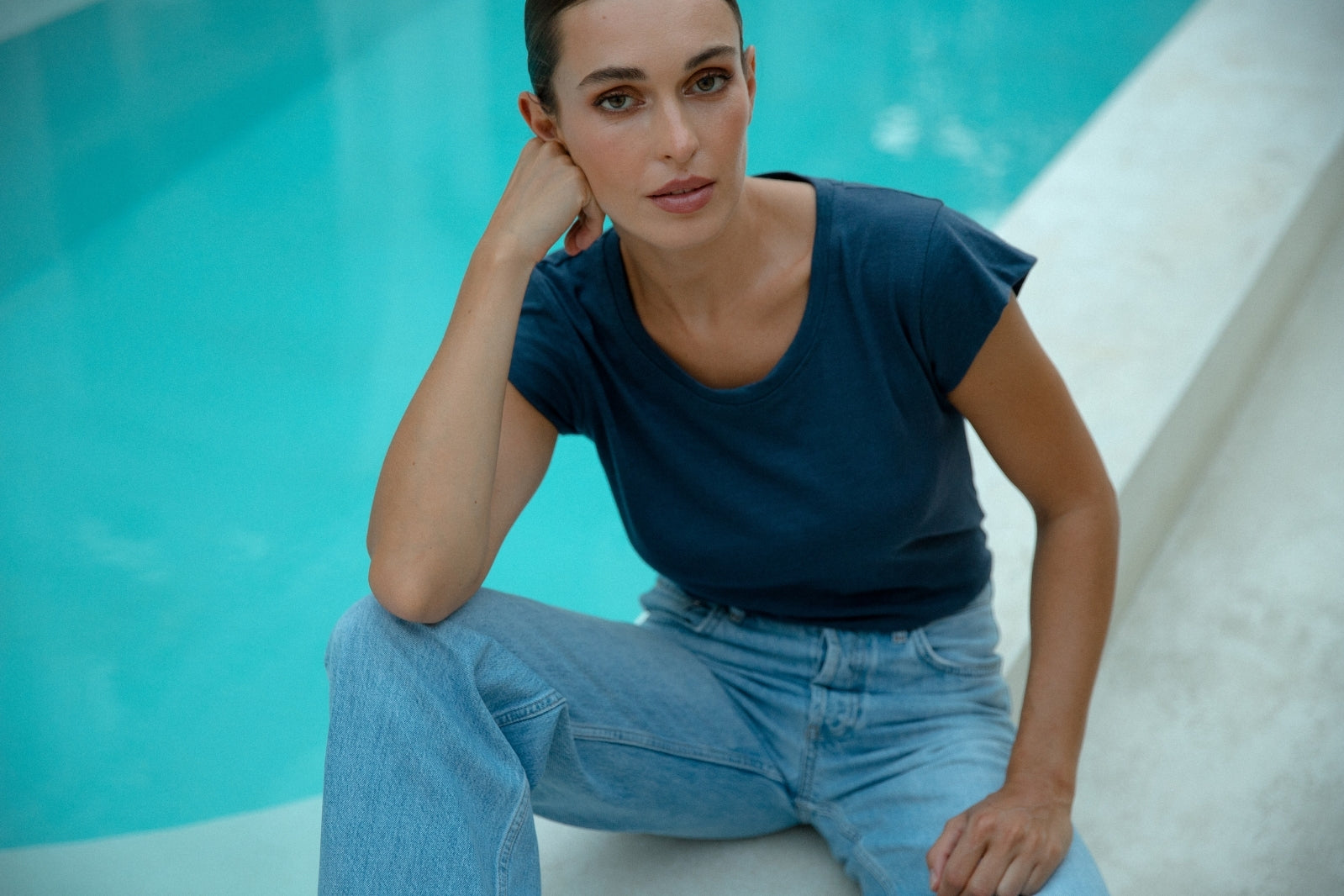 Vienna Tee | Navy