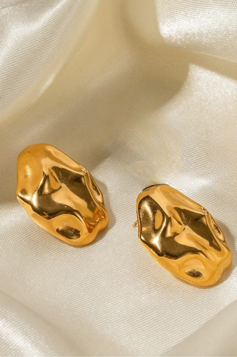 Mykonos Gold Earrings