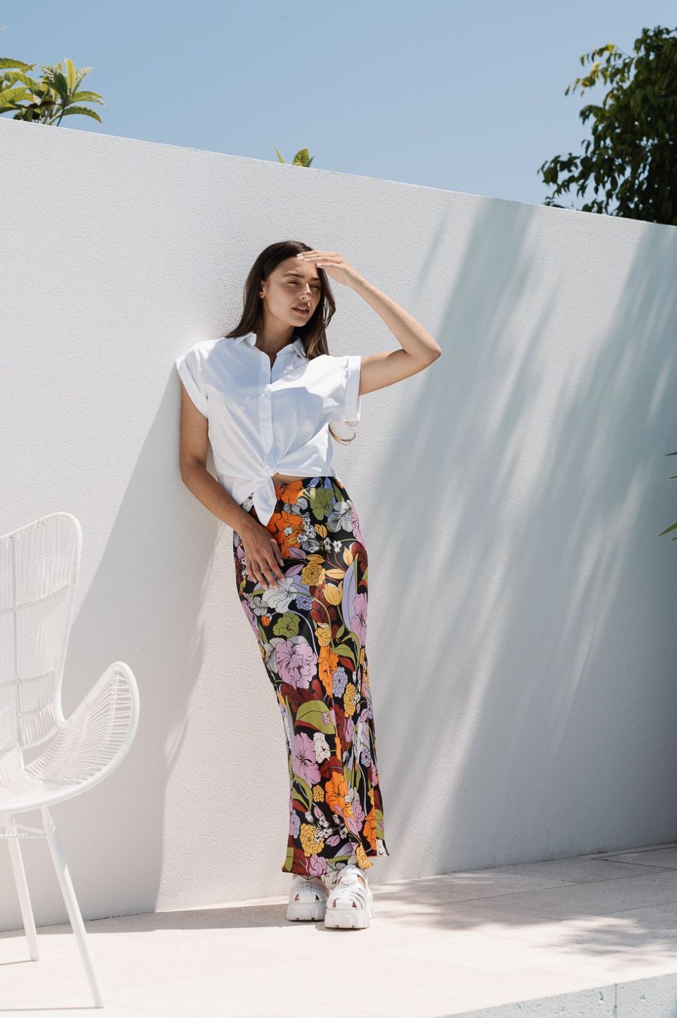 Anais Shirt | White