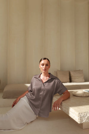 Harper Blouse | Mocha