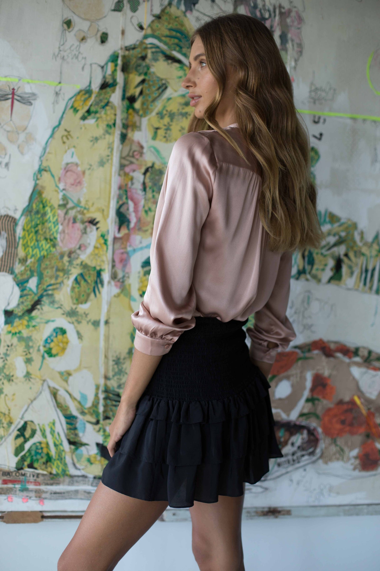 Olivia Blouse | Blush