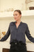 Olivia Blouse | Navy