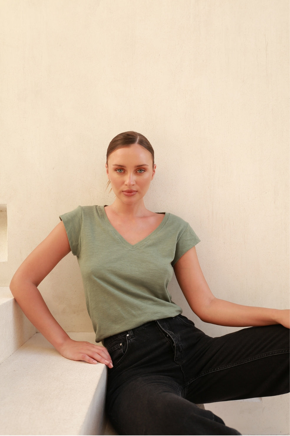 AMA Barcelona Tee | Green