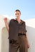 Harper Blouse | Chocolate
