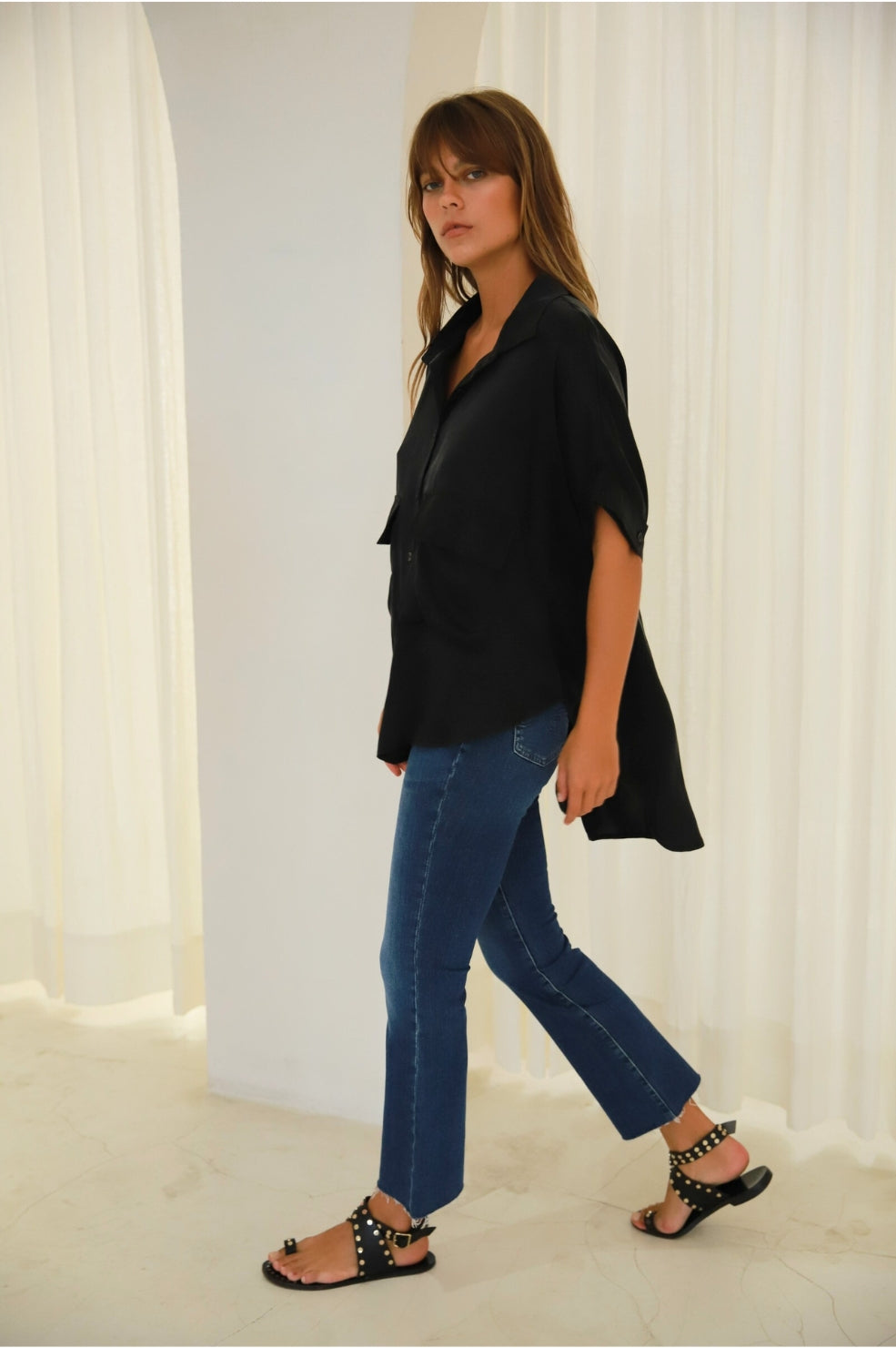 Soho Blouse | Black