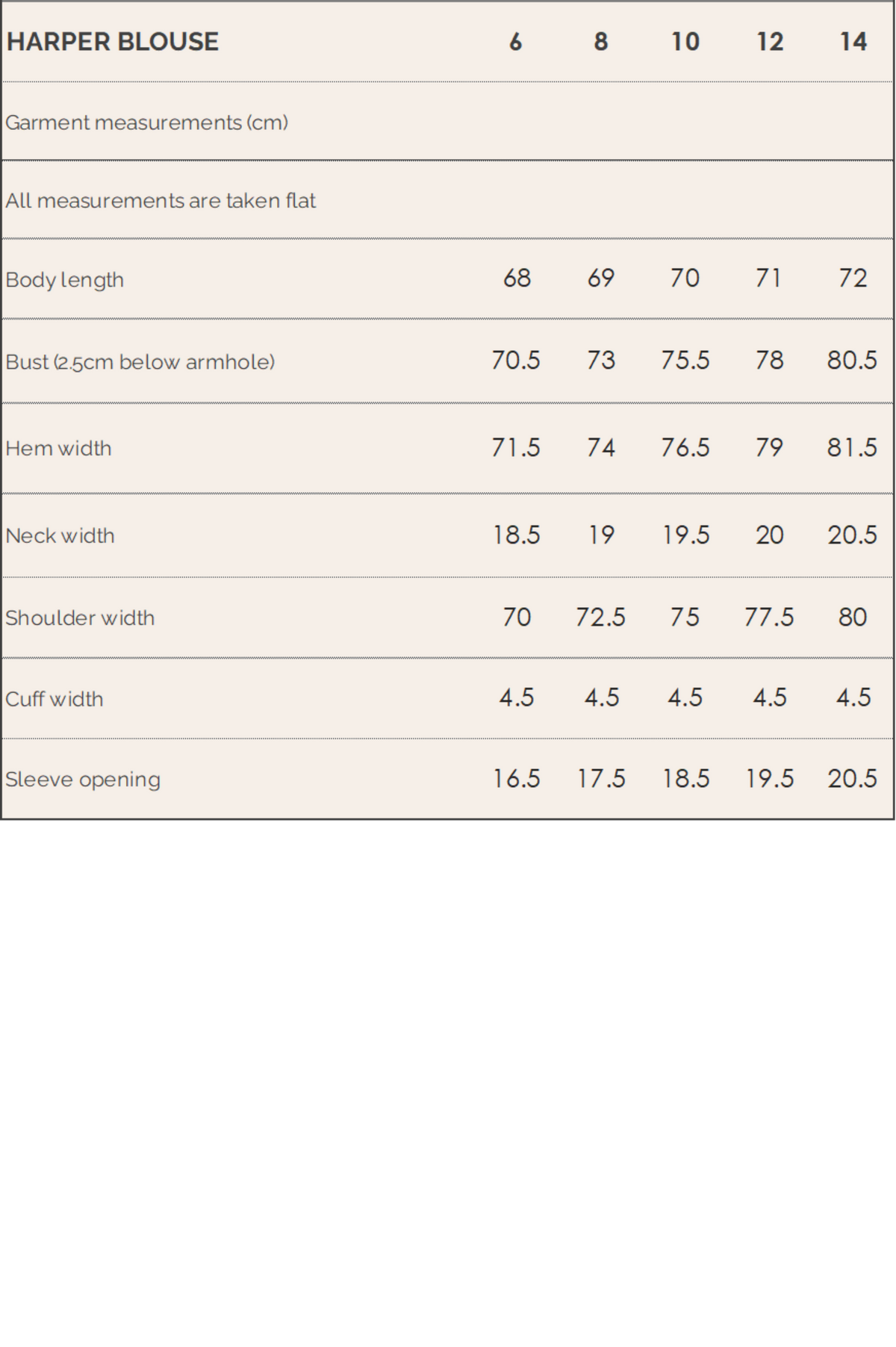 Harper Blouse | Mocha