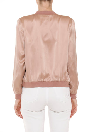 Tokyo Silk Jacket | Blush