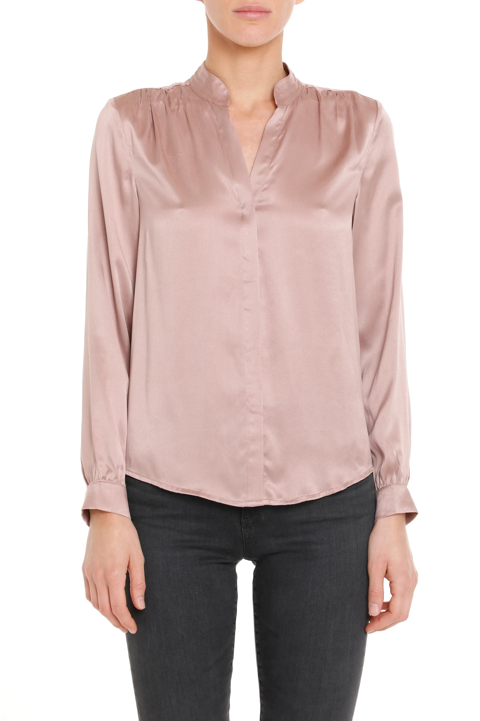 Olivia Blouse | Blush
