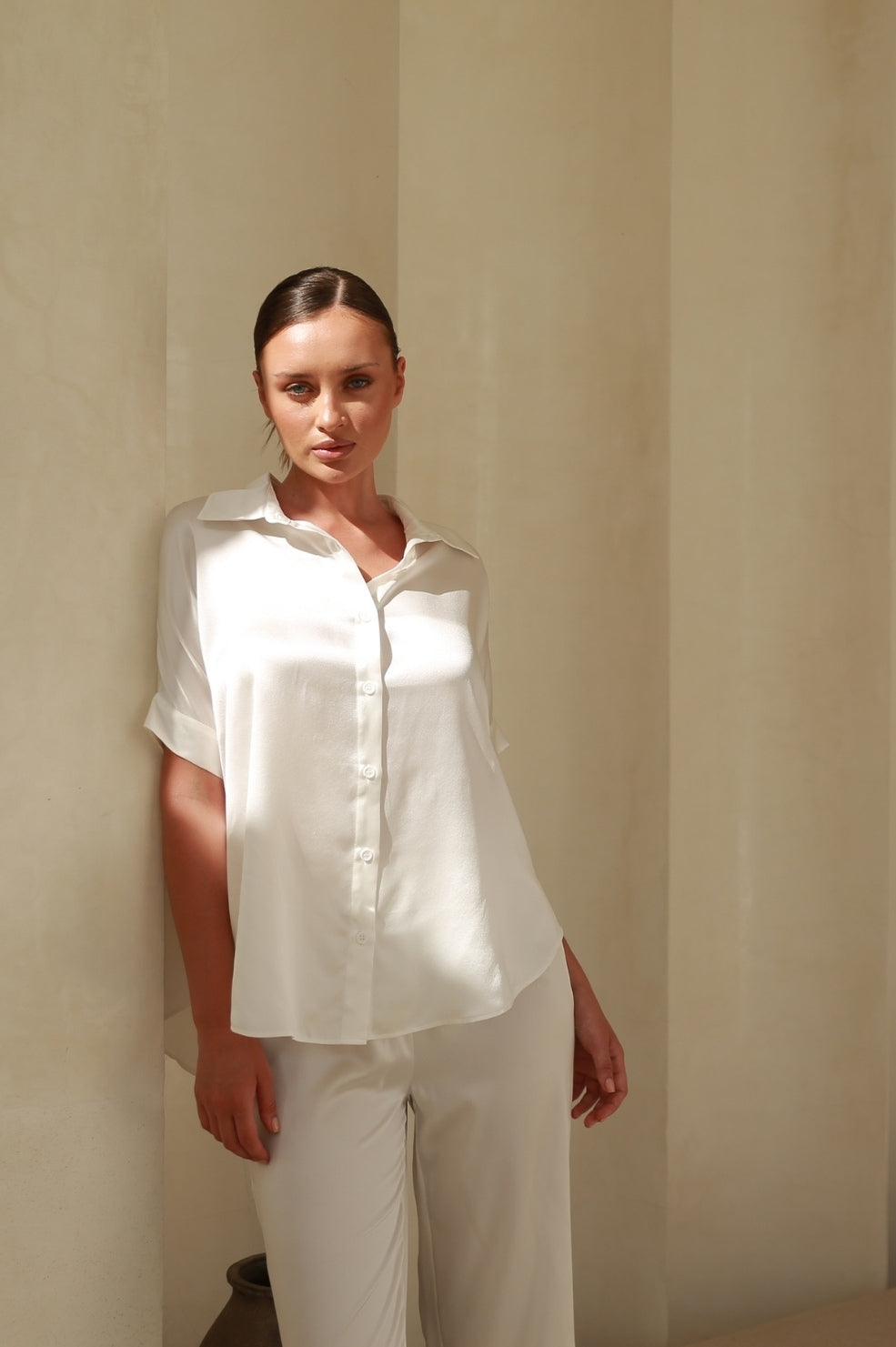 Harper Blouse | Ivory