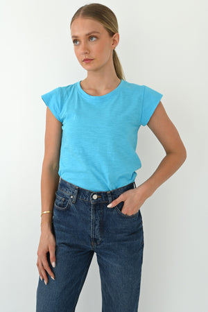 Vienna Tee | Turquoise