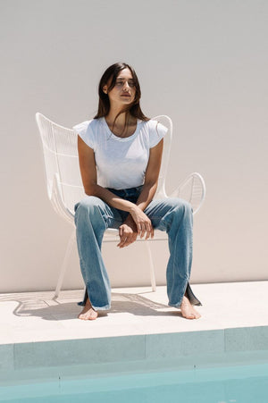 Vienna Tee | White
