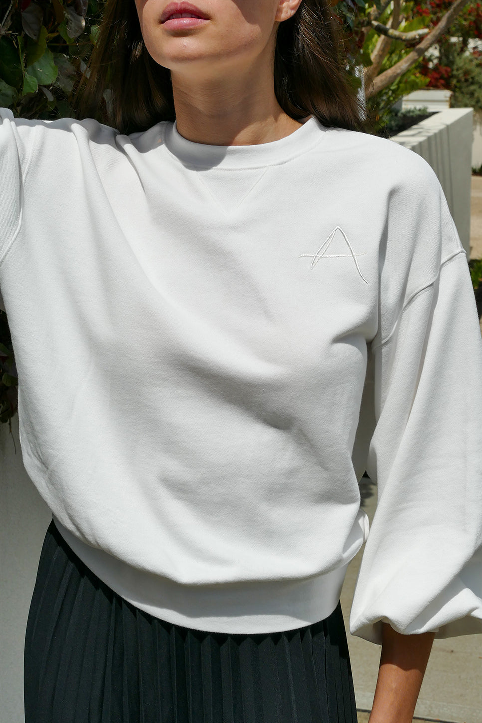 Signature Sweatshirt | White