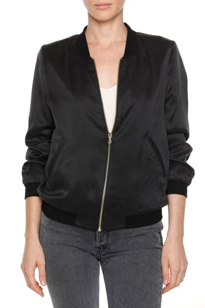 Tokyo Silk Jacket | Black