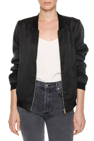 Tokyo Silk Jacket | Black