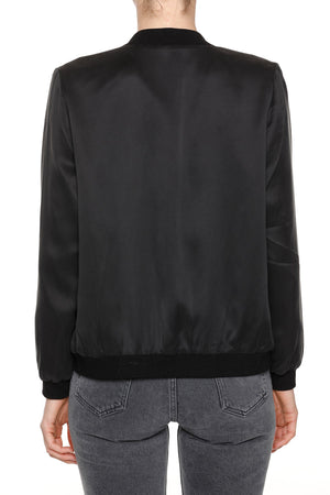 Tokyo Silk Jacket | Black