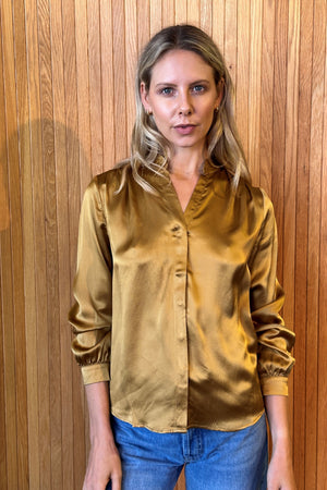 Olivia Blouse - Gold