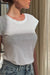 Vienna Tee | White