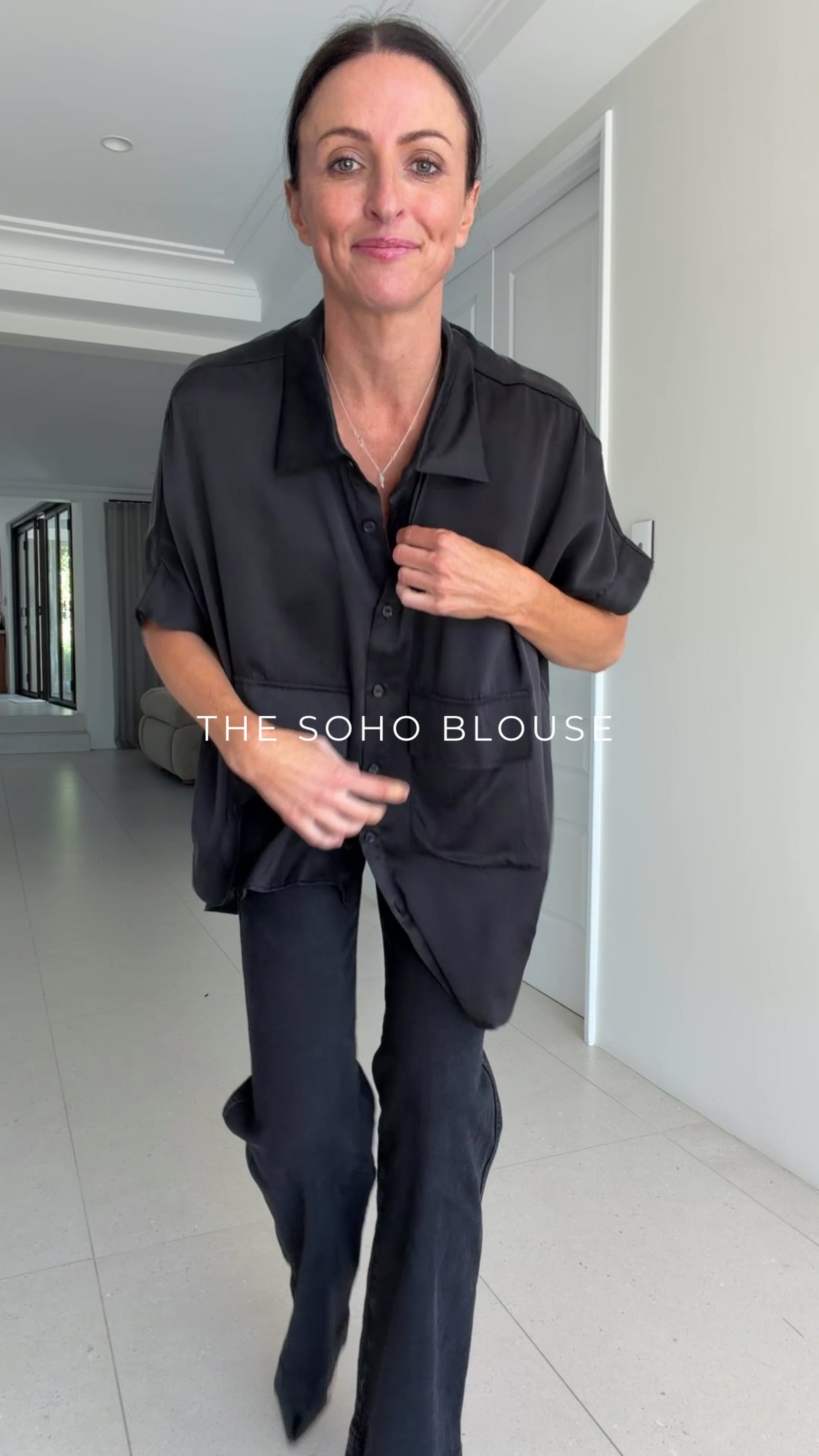 Soho Blouse | Black