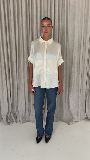 Soho Blouse | Ivory